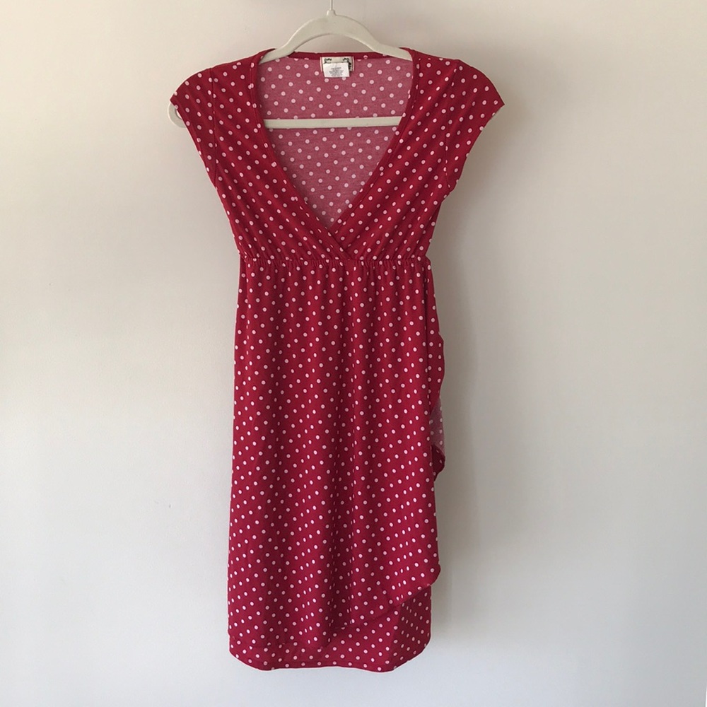 Red/White Polka Dot Dress